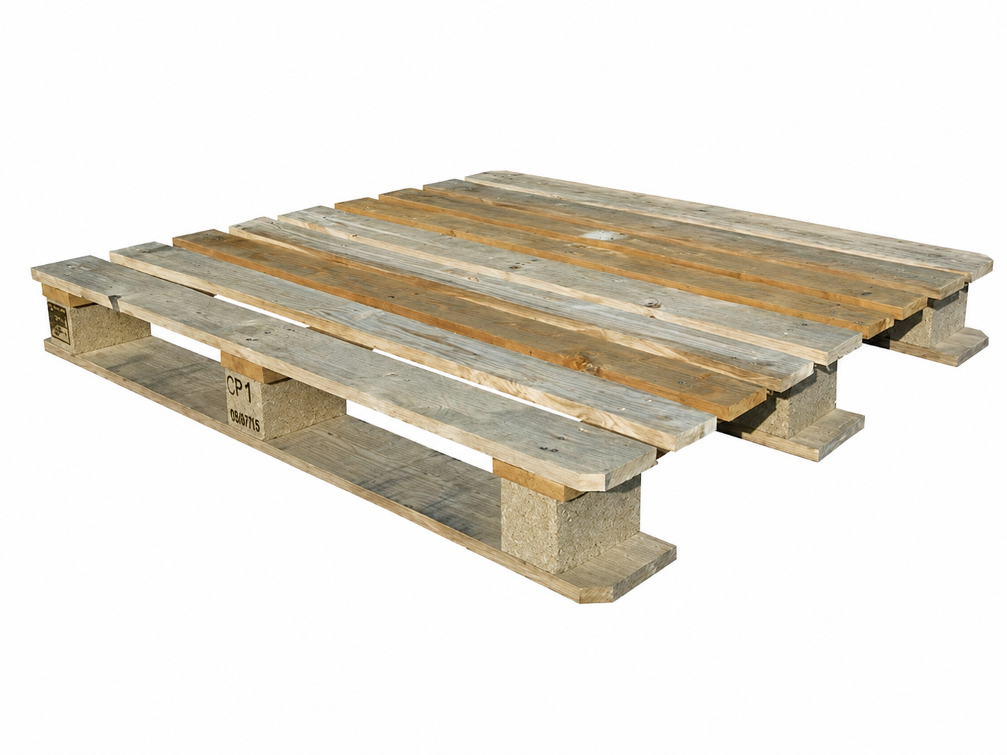 Pallet in legno CP1 1000x1200 mm Materiale conforme ISPM15-FAO